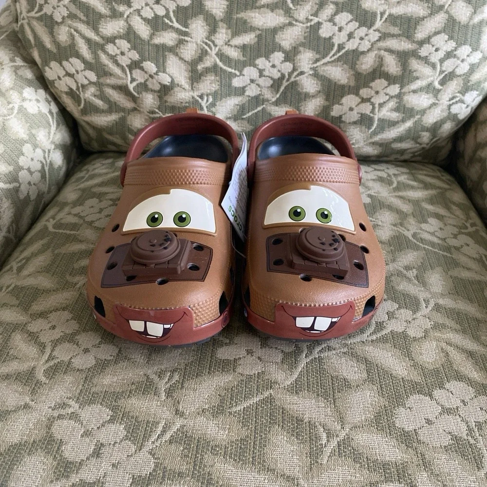 Crocs Cars Mater Classic Clog Men's 12/Women's 14.
